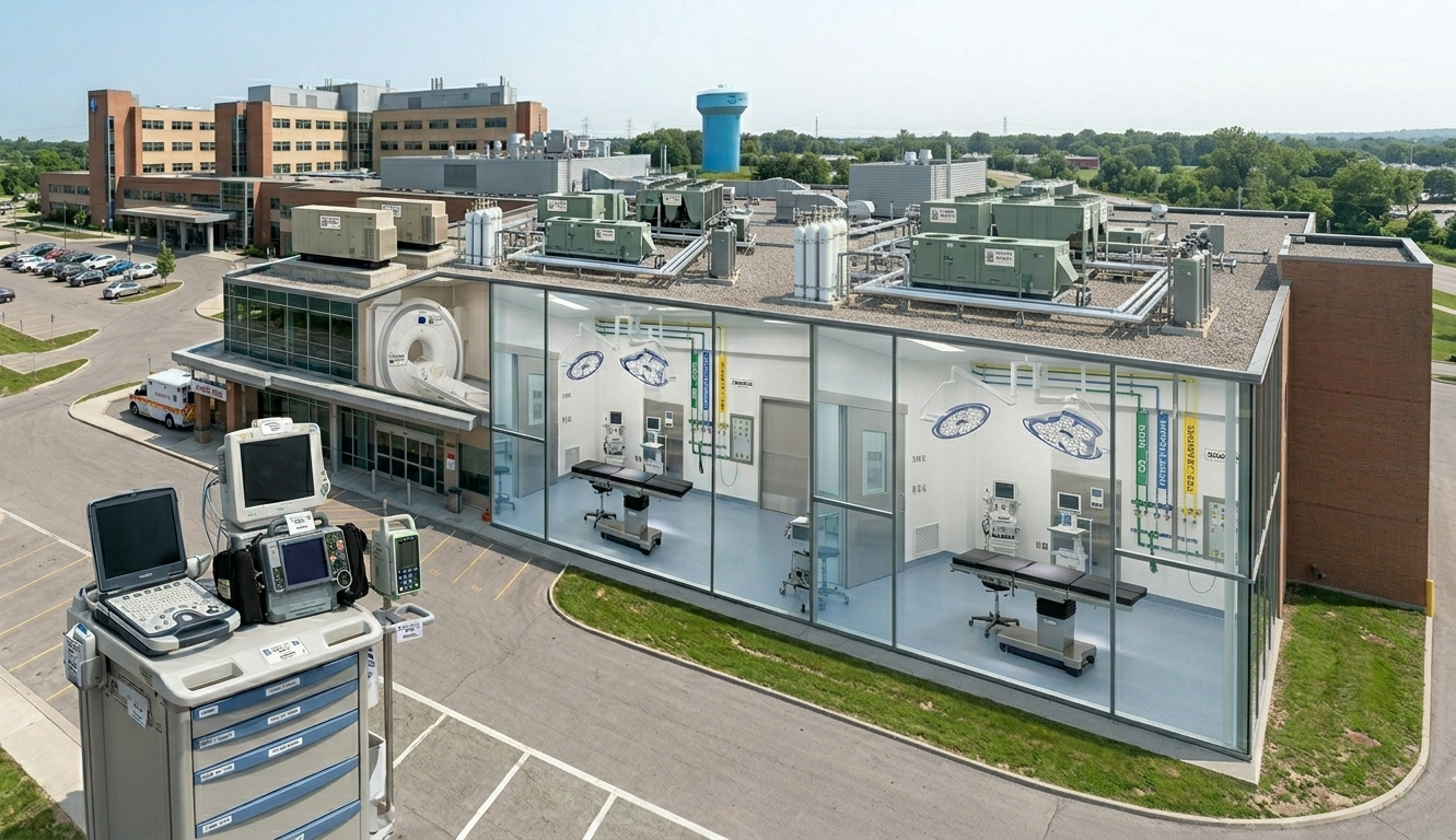 AI asset management for hospitals — AssetMAIS
